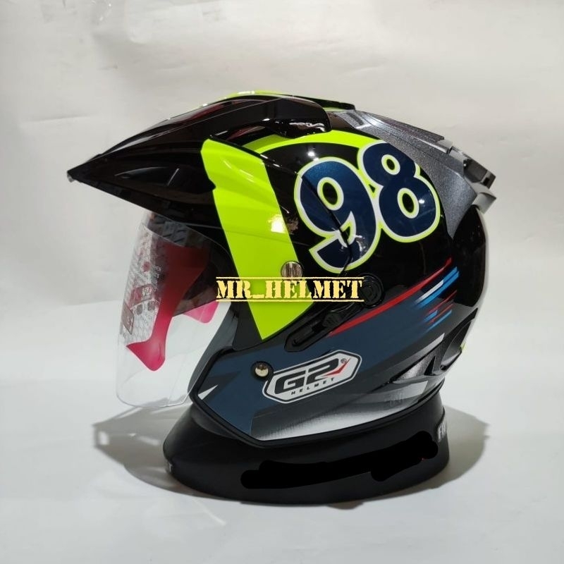 HELM G2 EXTERMINATOR MOTIF 100% ORIGINAL &BARU