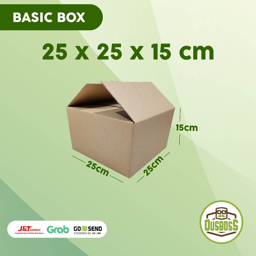 

BOX KARDUS 25x25x15 cm DUS PACKING