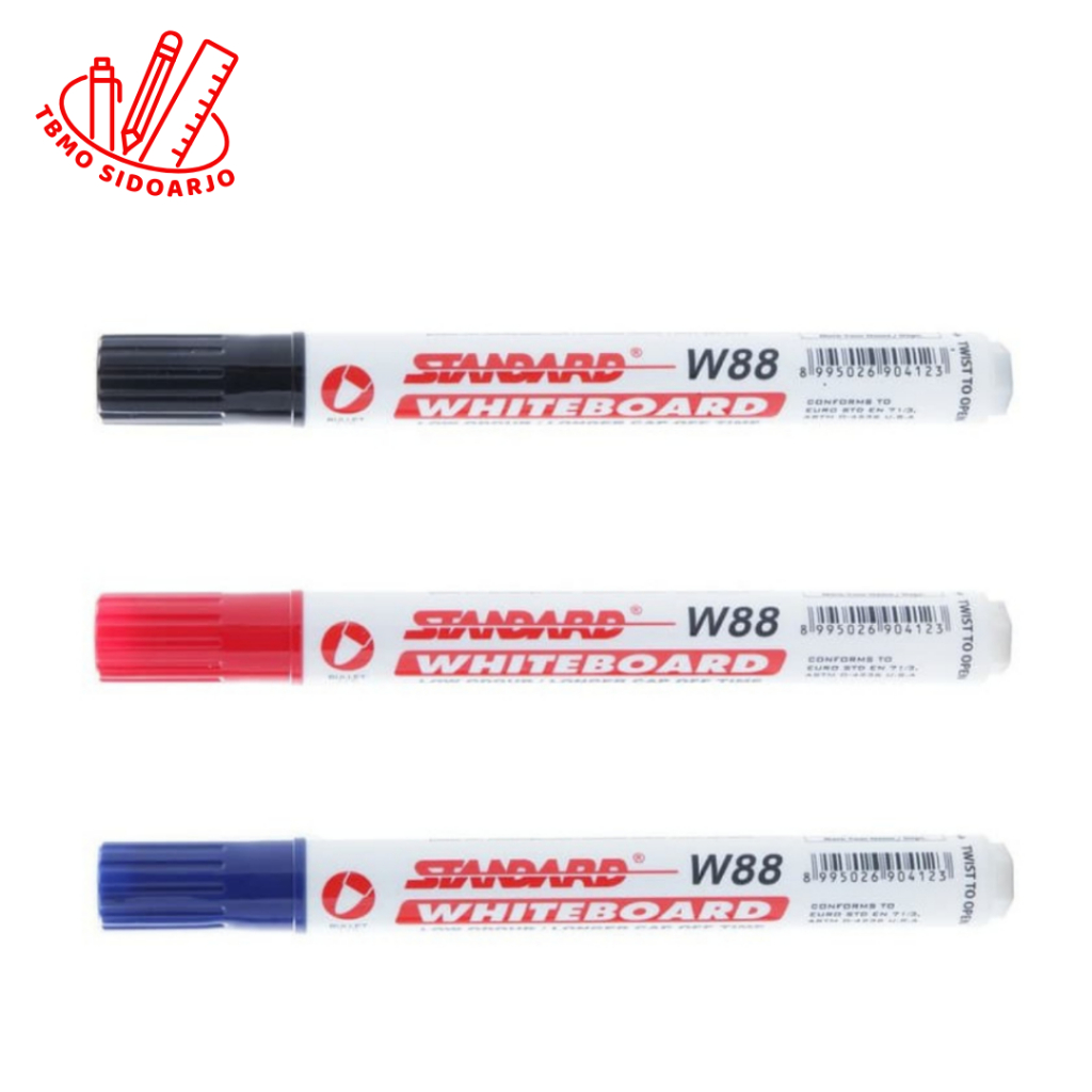 

TBMO Spidol Whiteboard Standard / Spidol Papan Tulis W-88 - Pcs