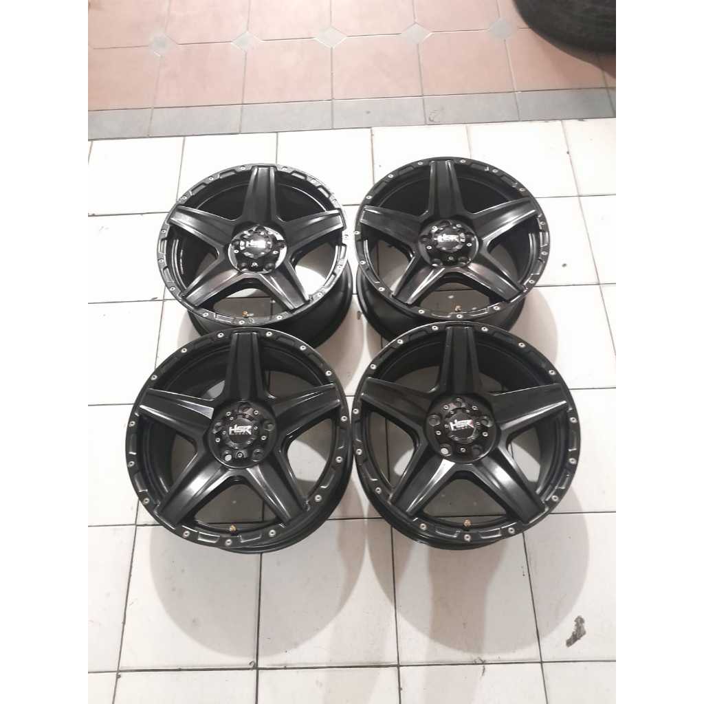 DIJUAL VELG SEKEN RACING HSR RING 17X8 PCD 5X114