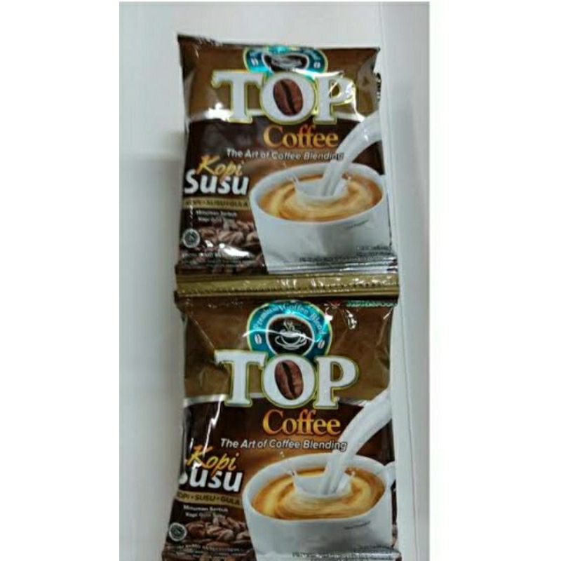 

Kopi Top Coffe Kopi Susu 31 Gr ( Isi 12 Pcs )