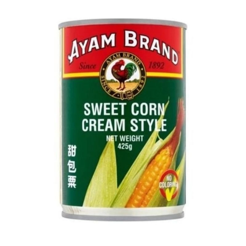 

AYAM BRAND SWEET CORN CREAM STYLE 425G