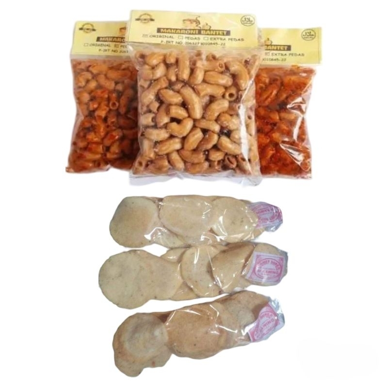 

comet sirawing 3pcs bundling makaroni bantat cap koki 3pcs