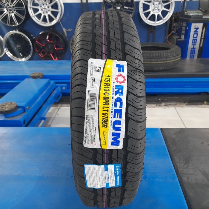 Ban mobil muatan r13 merk forceum ukuran 175 R13 LT ban tubles ring 13 grand max carry dll