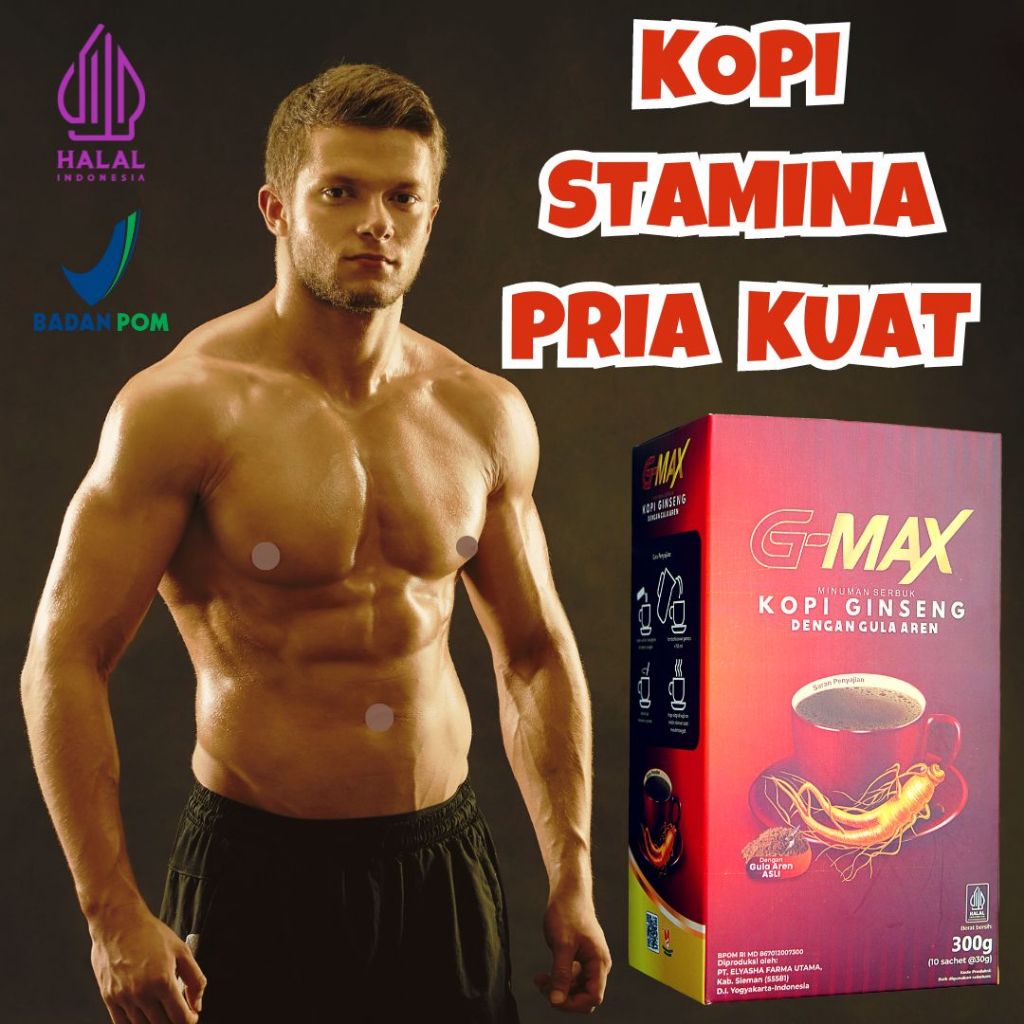 

KOPI G MAX KOPI KUAT PRIA TAHAN LAMA ORIGINAL 100% PENAMBAH STAMINA PRIA