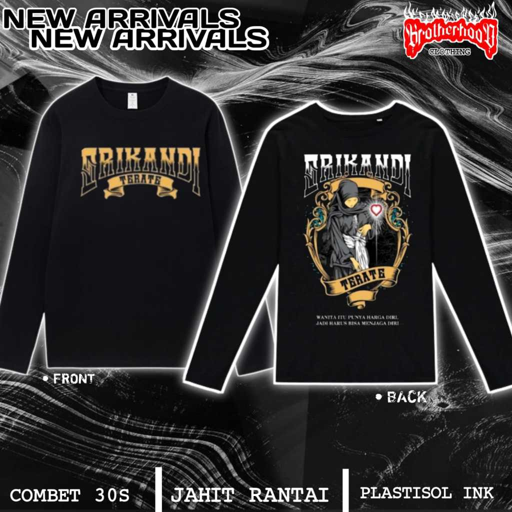 Kaos srikandi psht - kaos psht lengan panjang- kaos srikandi terate kaos psht keren