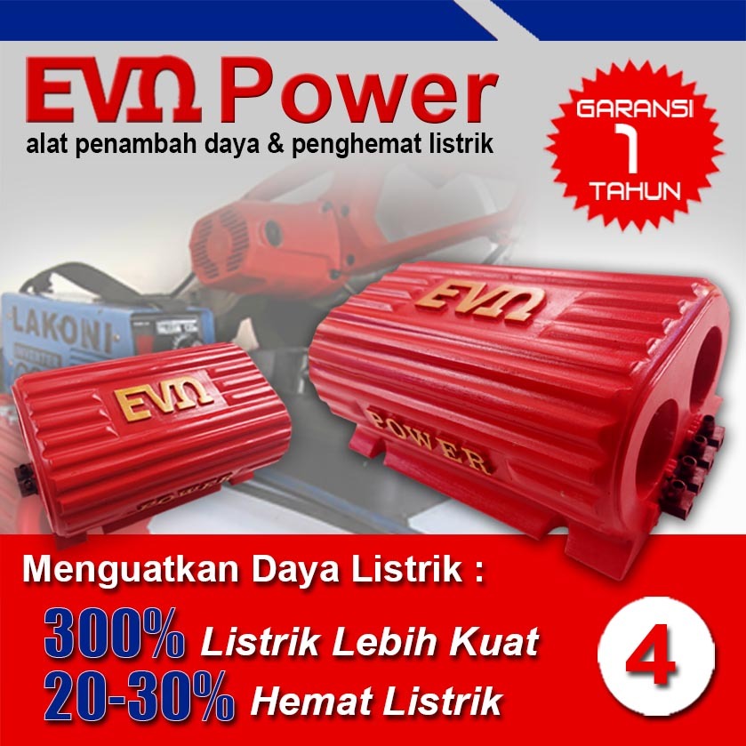 Alat Penambah Daya Listrik SUPER POWER 4 Ampere (900va)
