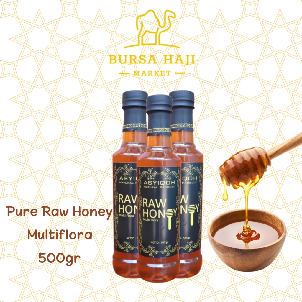 

Madu Asli Murni 100% Tanpa Campuran Natural Raw Honey Nektar Multiflora Premium