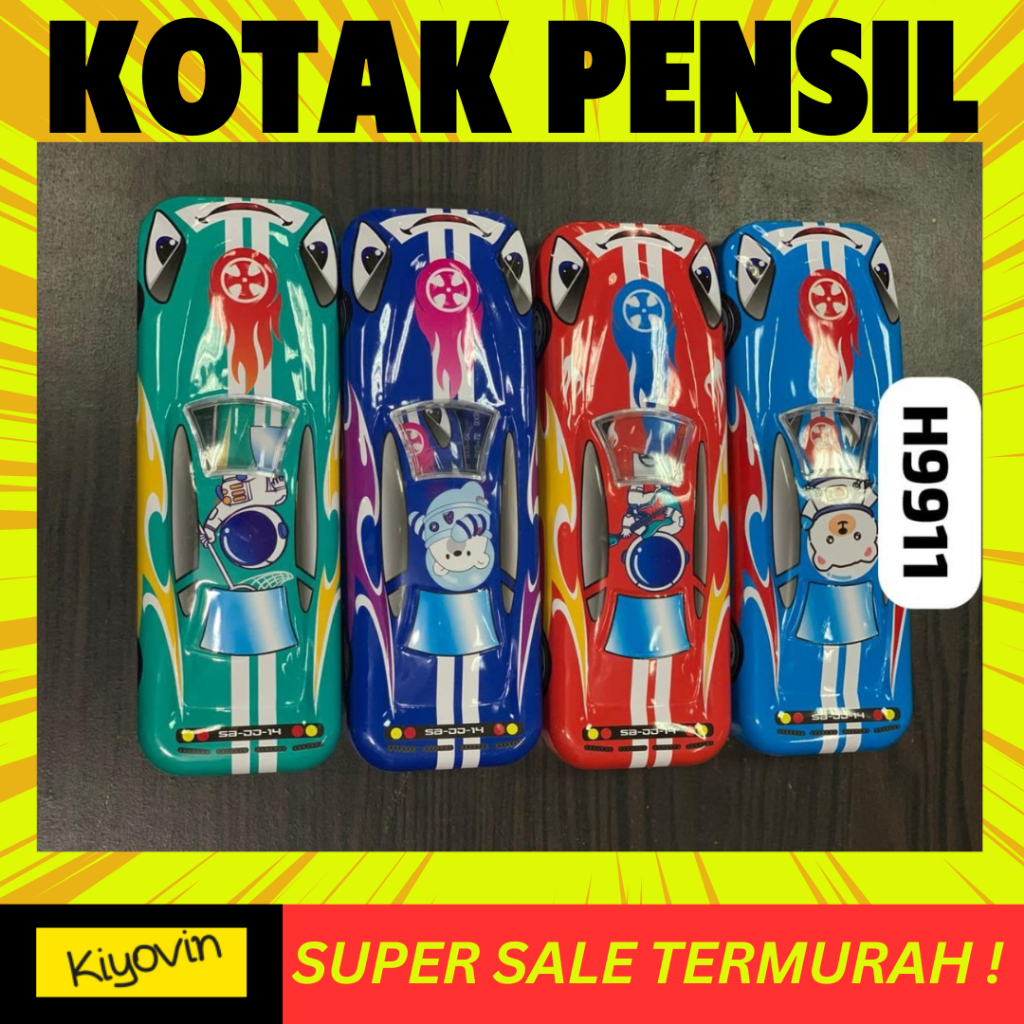 

Kotak Pensil/Tempat Pensil karakter Mobil Karakter