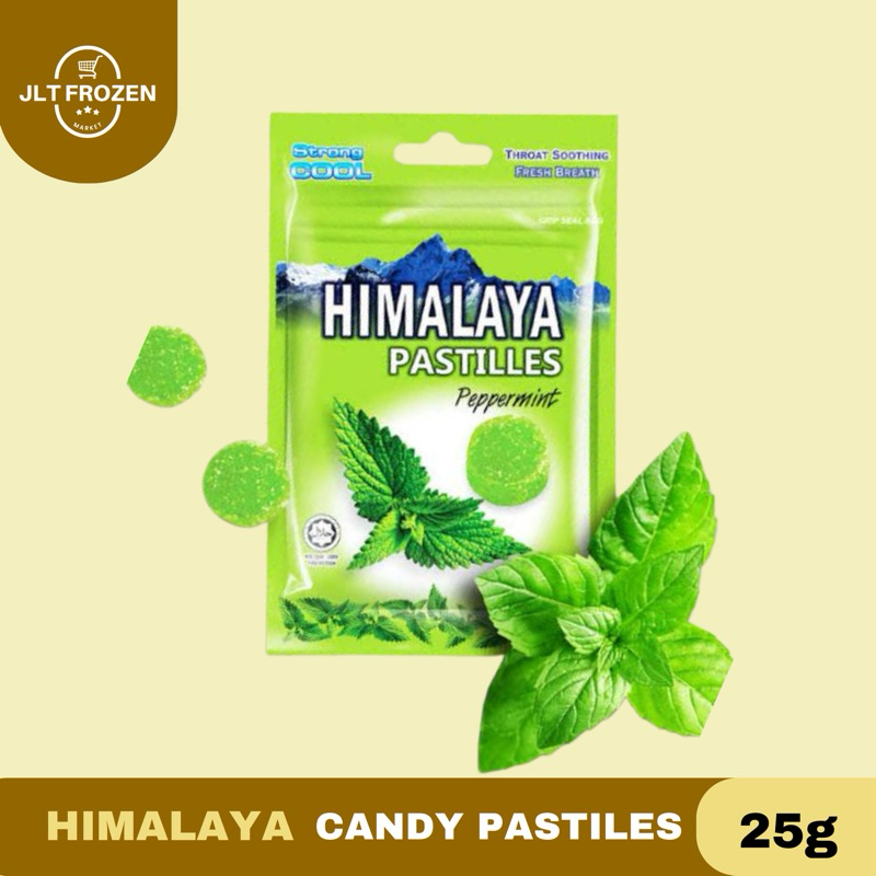 

Himalaya Pastilles Peppermint Candy / Permen Cool Mint Candy Himalaya - 25g
