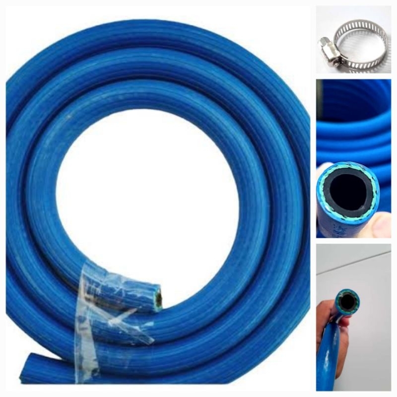 SELANG GAS LPG 3LAPIS TEKANAN TINGGI GRATIS KLEP