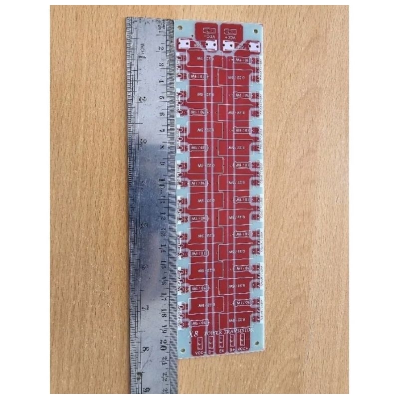 PCB POWER TRANSISTOR X8 STEREO 8SET TR FINAL