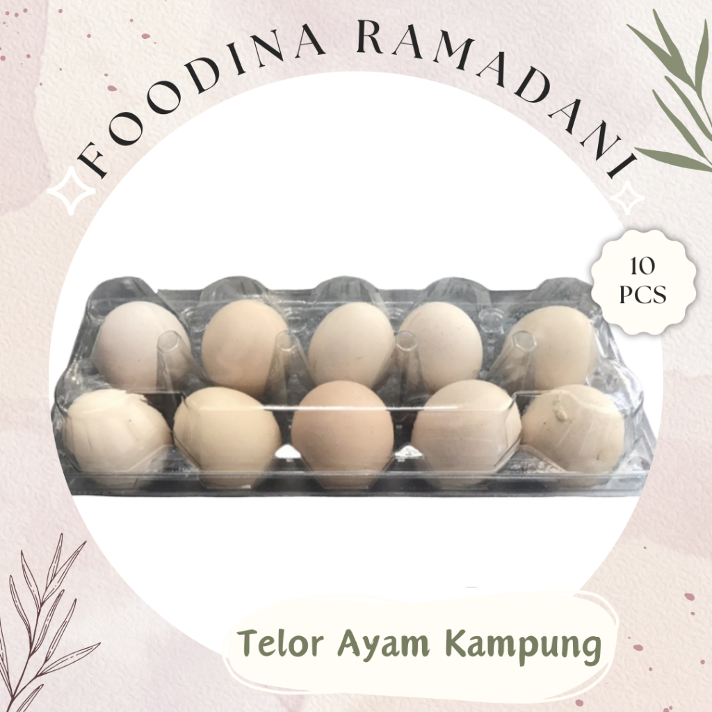 

TELOR AYAM Kampung Original - Chicken Eggs Fresh [ Isi 10 Pcs ] Harga Per PACK