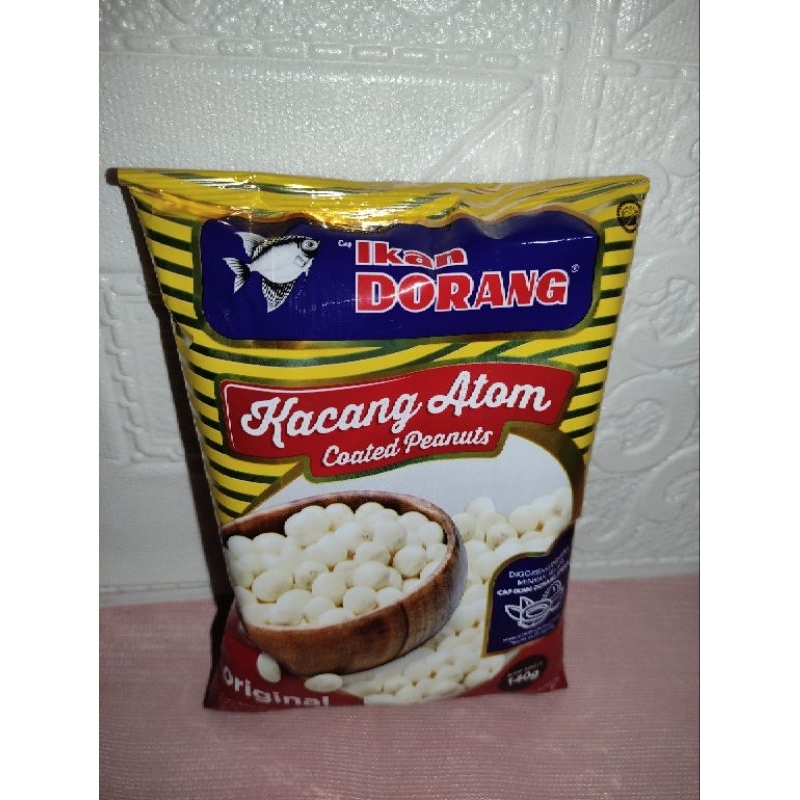 

KACANG ATOM IKAN DORANG 140 GRAM