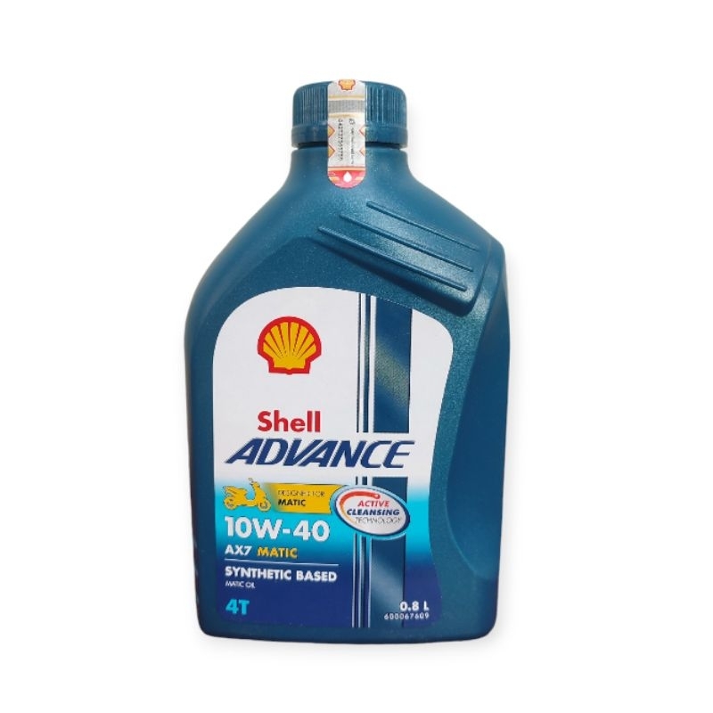 Oli Shell Advance AX7 Matic 10W - 40