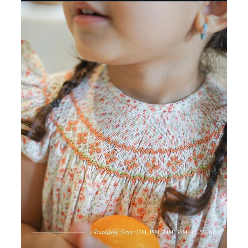 Preloved Brianna Smocked Dress by dbb darcy and rae 5y (smallcut)