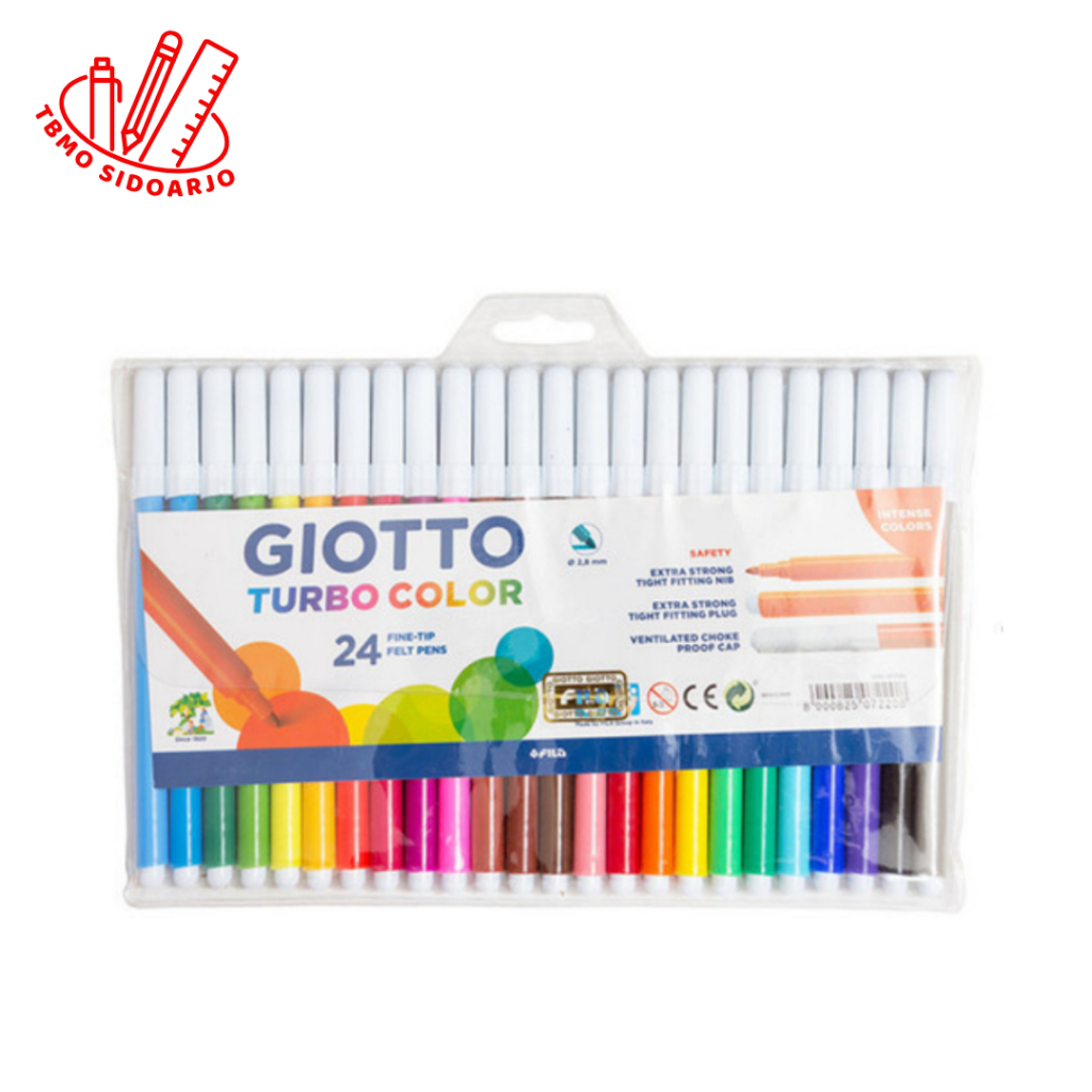 

TBMO Giotto Turbo Color / Spidol Warna 24 Warna 072100
