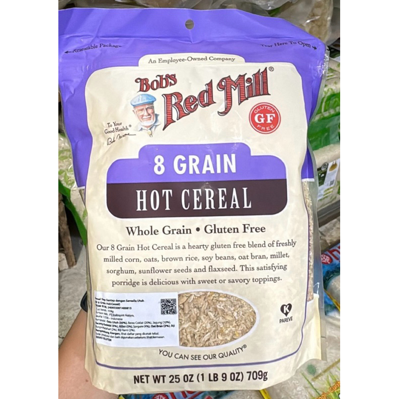 

Bob's Red Mill Gluten Free 8 Grain Hot Cereal 709gr