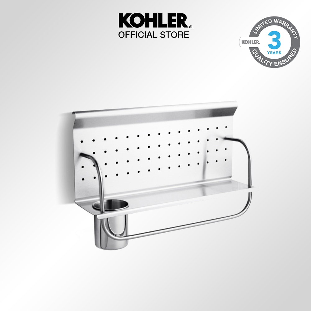 KOHLER Rak Bumbu Gantung / Kitchen Spice Rack with Towel Rack 3692T-NA