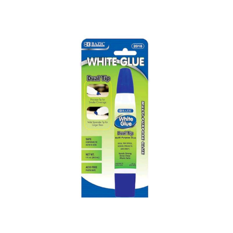 

White Glue Pen Dual Tip - Lem Putih