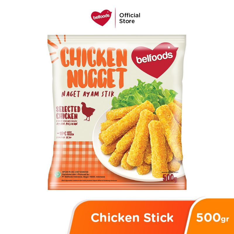 

Belfoods Nugget Ayam Stick 500 gr