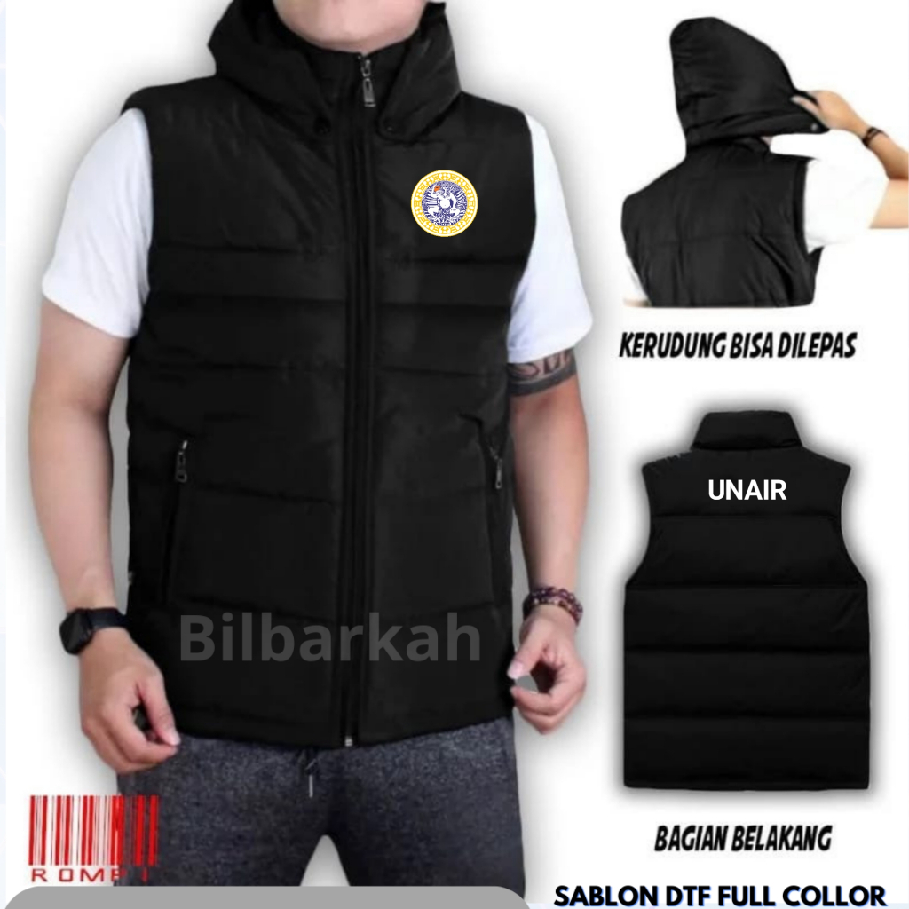 Rompi Universitas Airlangga Jaket Rompi Unair Custom