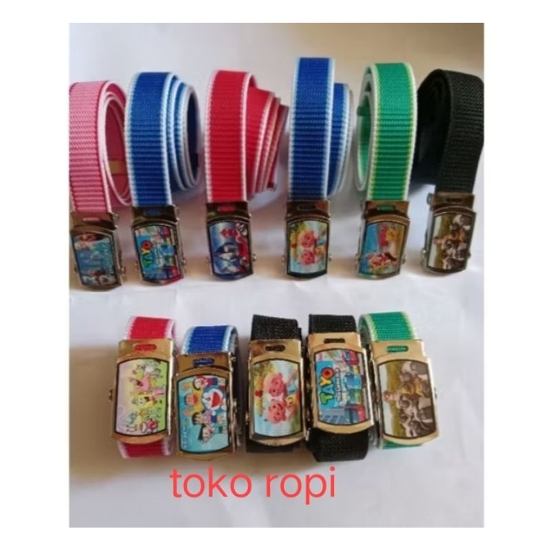 tali pinggang anak PAUD/ikat pinggang anak PAUD/gesper anak PAUD/tali pinggang anak TK/ikat pinggang