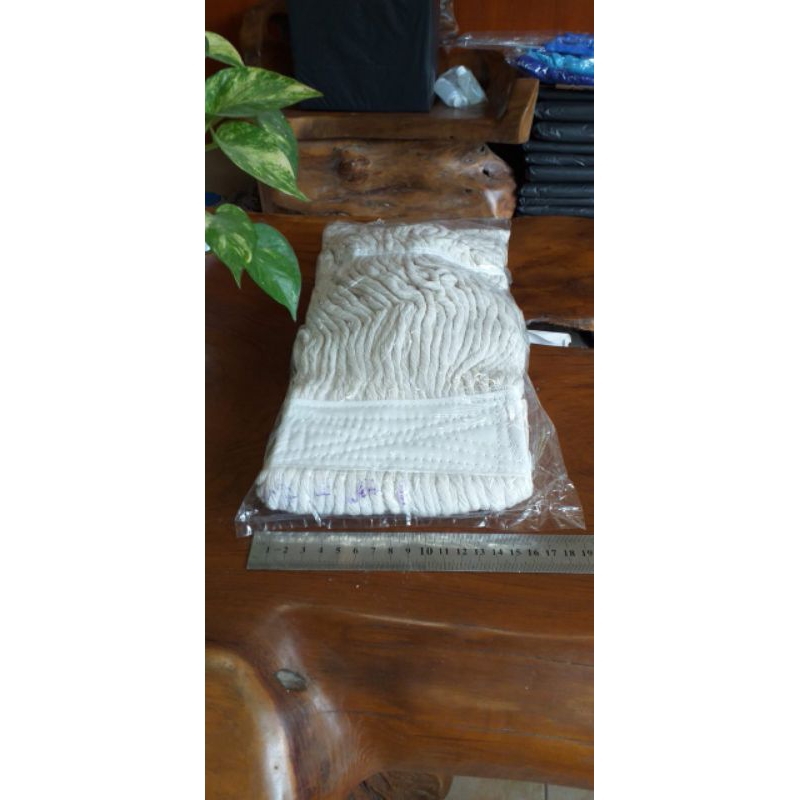 KAIN PEL, REFIL PEL JEPIT kain mop Alat pel lantai Refill mop kain mop 100% cotton PUTIH