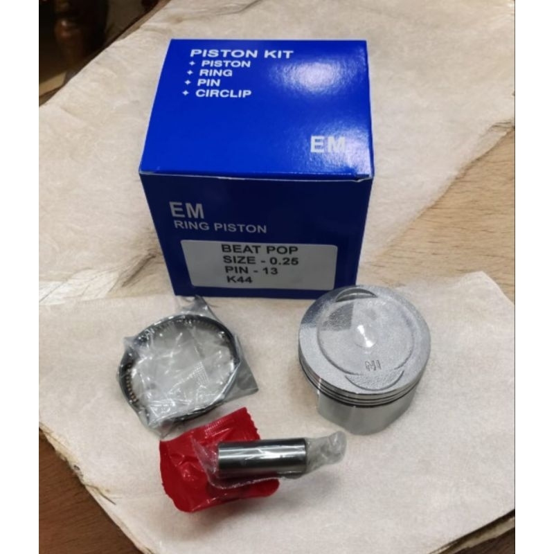 PISTON KIT EM BEAT ESP POP - K44