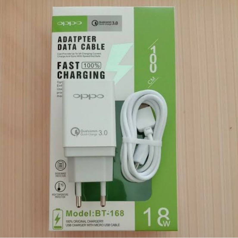 CHARGER MICRO USB OPPO BT-168 FAST CHARGING