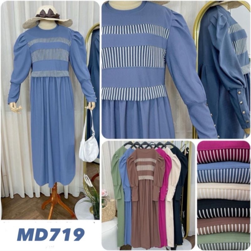 BETINA CLARKE GAMIS MIDI DRESS KNIT PREMIUM