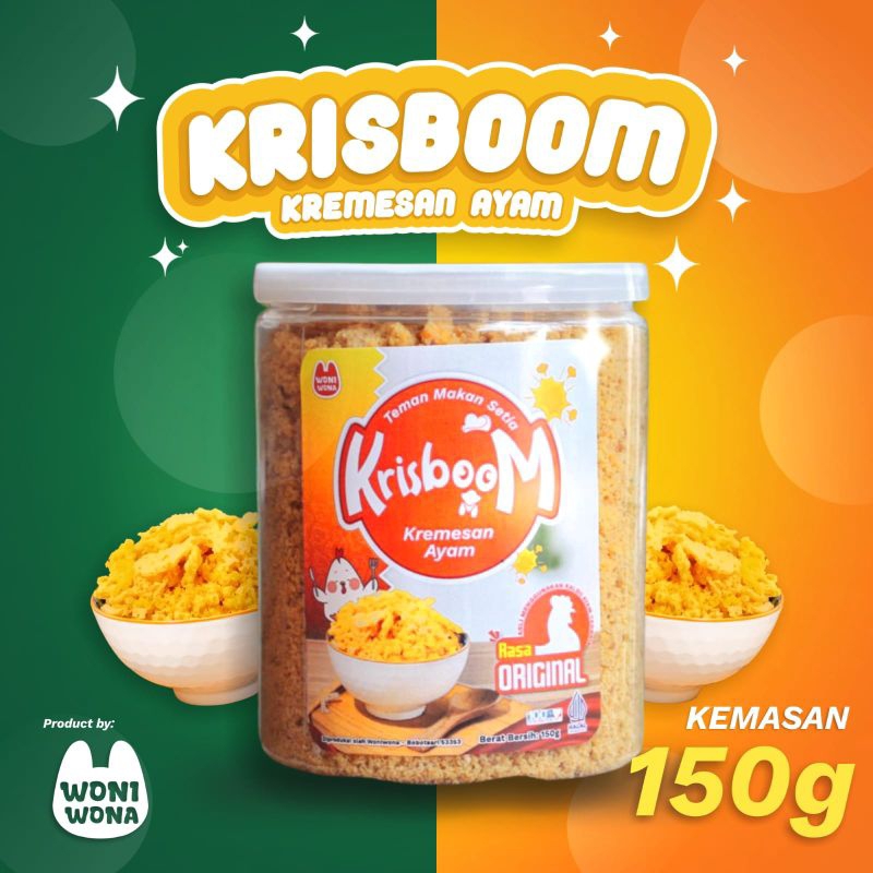 

KRISBOOM A KREMESAN AYAM/Kremesan Ayam Original/Kremes/Lauk Nasi/Ayam Goreng/Kriuk
