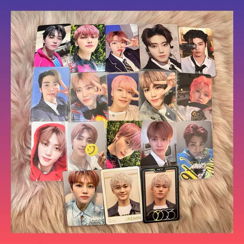 PC PHOTOCARD JAEMIN ISTJ GOLDEN AGE OFFICIAL
