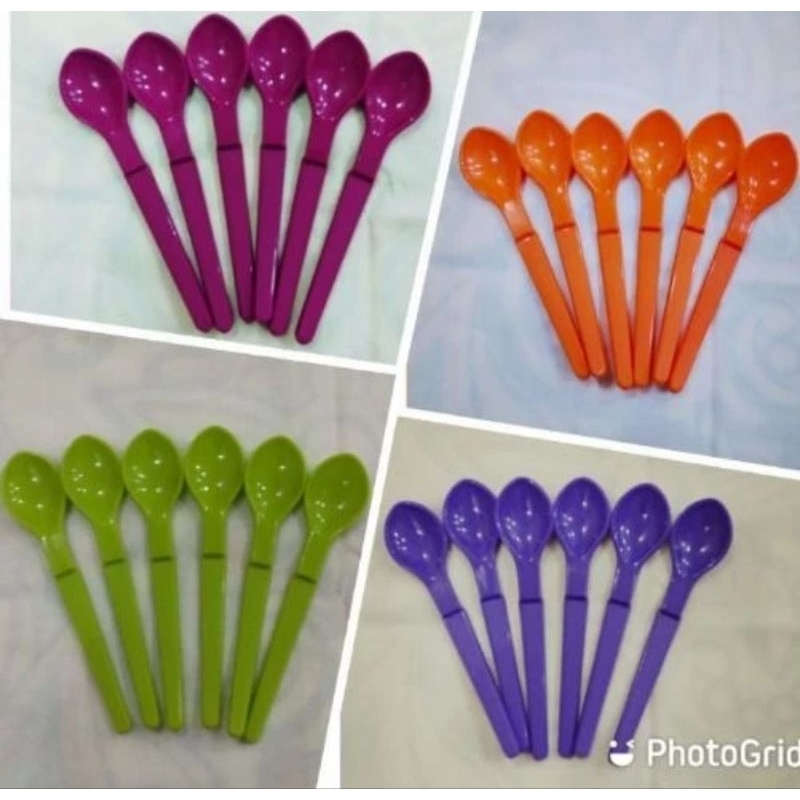 NEW Tupperware Hang On Spoon / sendok teh / sendok makan bayi