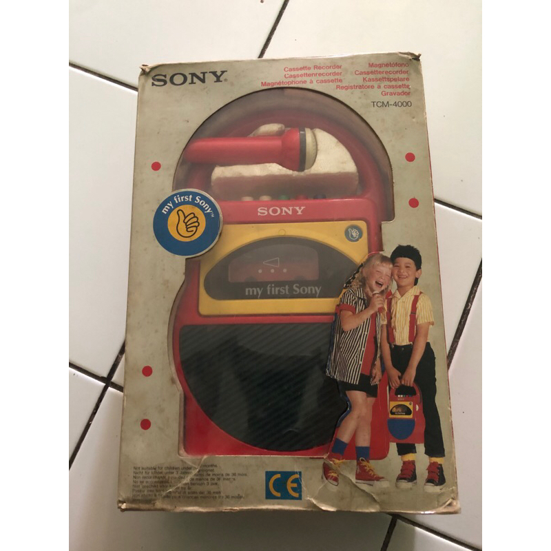 WALKMAN/TAPE SONY TCM-4000 my first