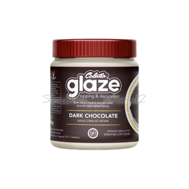 

colatta glaze DARK CHOCOLATE 250g