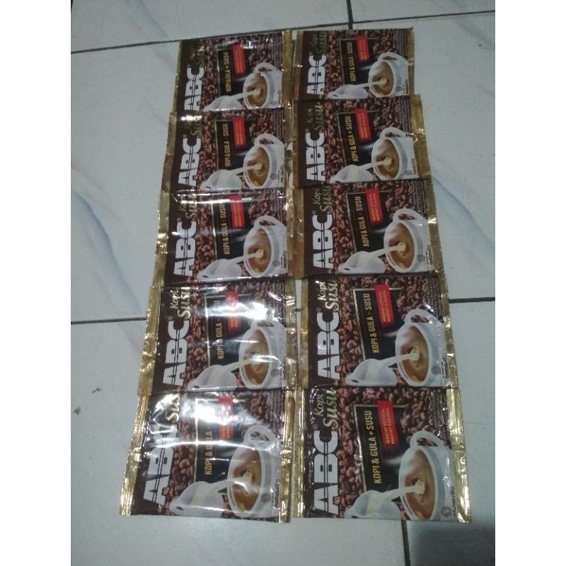 

bungkus kopi abc lama isi 10