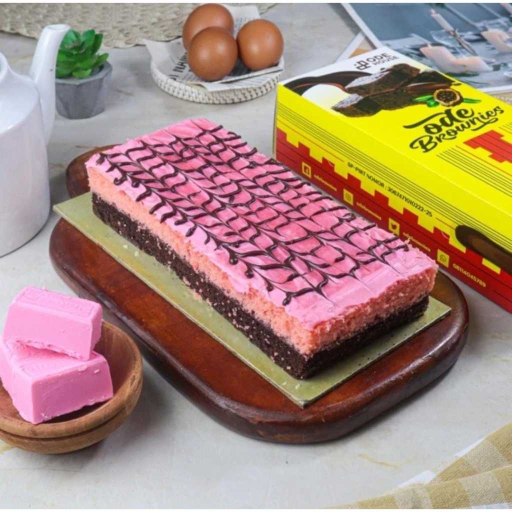 

chocoberry brownies