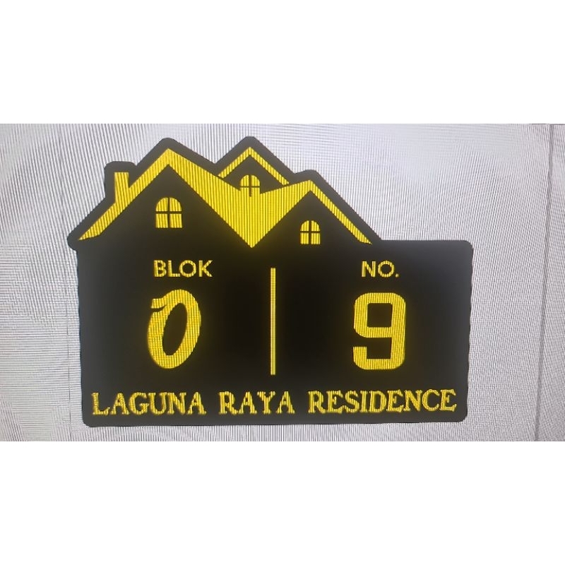 no rumah akrilik