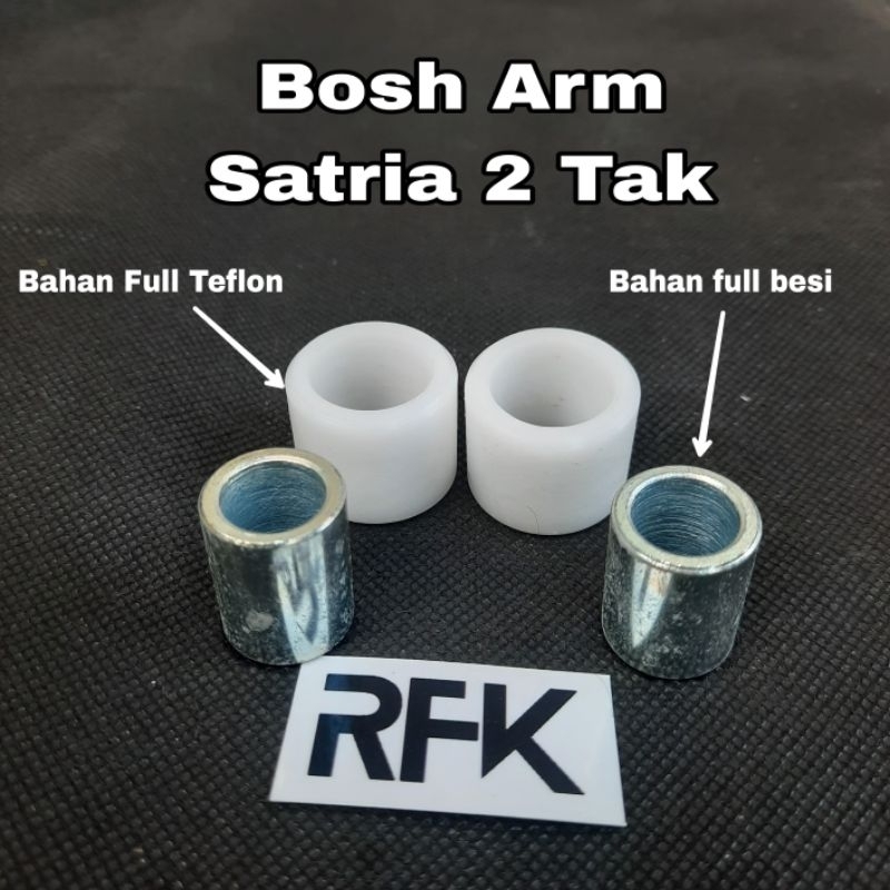 Bosh Arm Satria 2 Tak Satria Hiu Lumba Bos Arm Satria Bahan Teflon Pnp Swing Arm Original