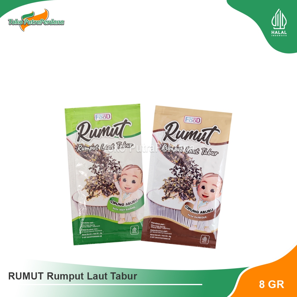 

RUMUT Rumput Laut Tabur 8gr