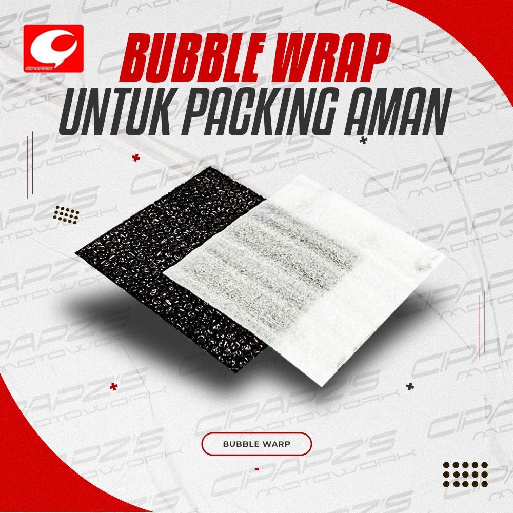 

Bubble Wrap Extra - Pelindung Tambahan untuk Barang Anda, Ideal untuk Pengiriman