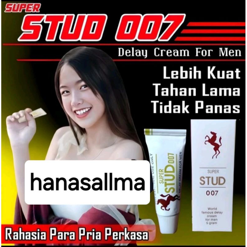 SUPER STUD 007 ORIGINAL ASLI 100% HERBAL