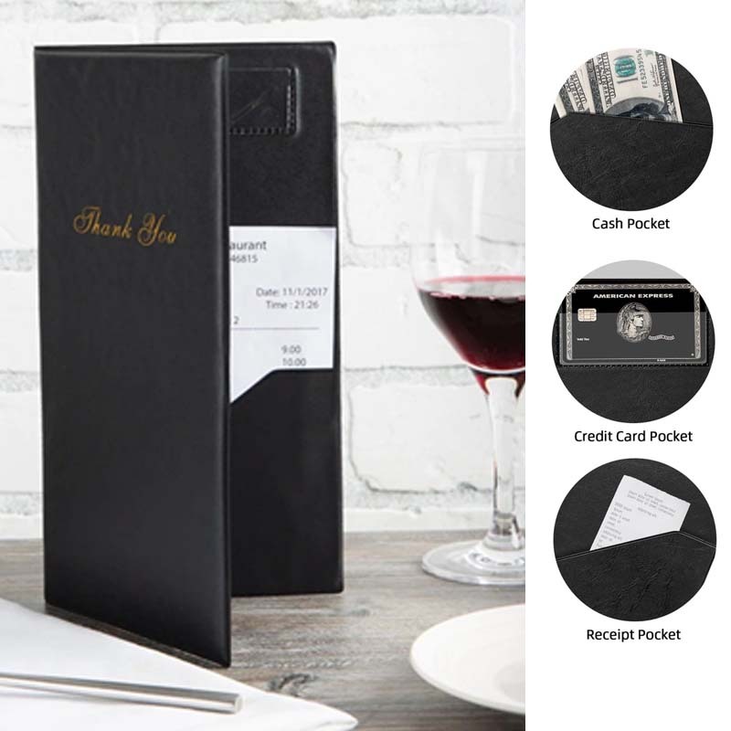 

Bill Holder Restaurant Bill Cover Bill Resto Cafe Hotel