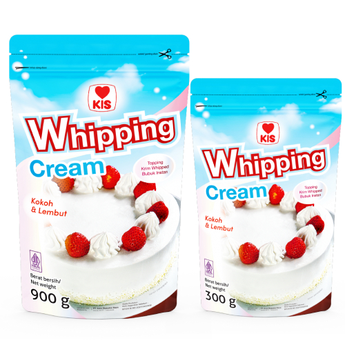 

Whipping Cream Bubuk Kis 300gr Pouch