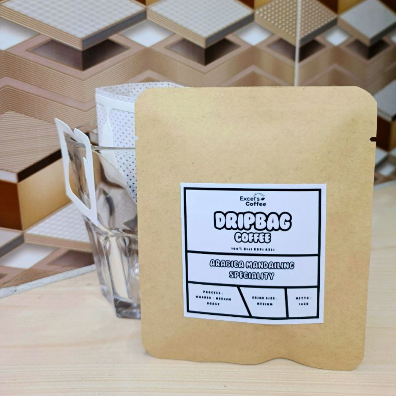 

Drip Bag Coffee 10Gr - Arabica Mandailing Speciality