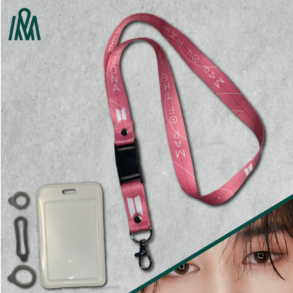 

Lanyard BTS Map Of The Soul: Persona Album Kpop Merchandise Tali ID Card (unofficial)