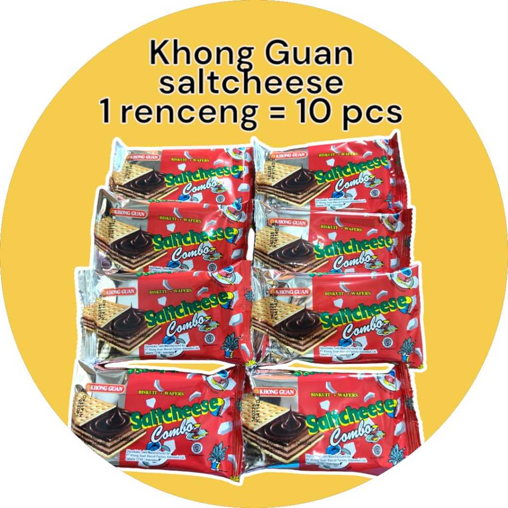 

KHONG GUAN SALTCHEESE (1 RENCENG = 10 PCS)