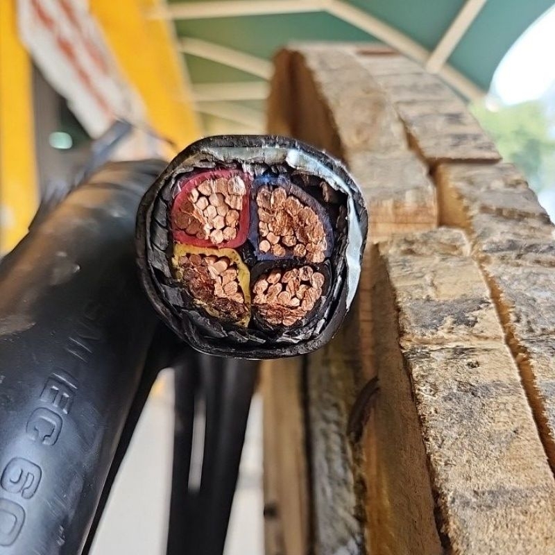 Nyfgby Gby 4x95 4x95mm KABEL TANAM ARMOR merk 4besar Supreme / Kabelindo / kabelmetal KMI