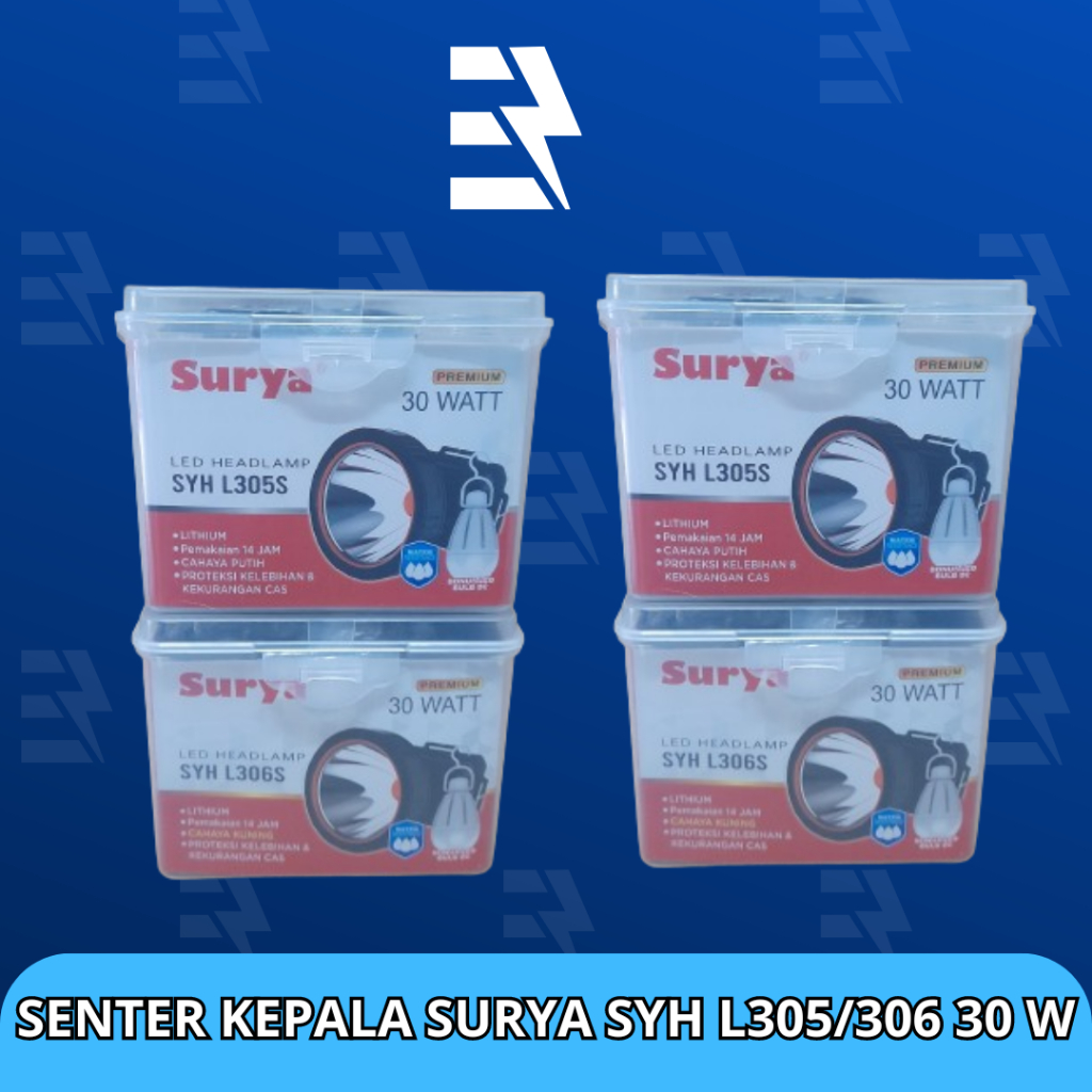 SENTER KEPALA SURYA SYH L 306S/ L 305S 30W